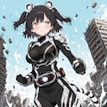 仮面ライダータイプのケモミミパワードスーツ 2枚目