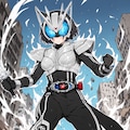 仮面ライダータイプのケモミミパワードスーツ 8枚目