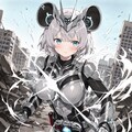仮面ライダータイプのケモミミパワードスーツ 5枚目