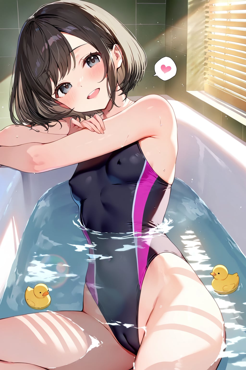 朝風呂いいよね〜❤️