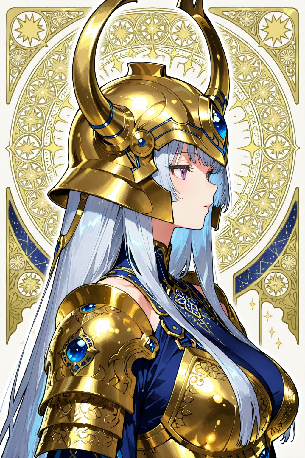 兜の角を前に向ける実験(side view) | の人気AIイラスト・グラビア