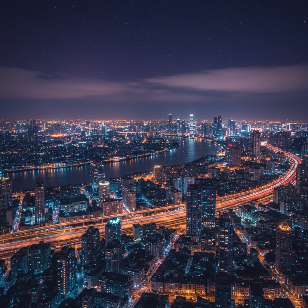 都市夜景
