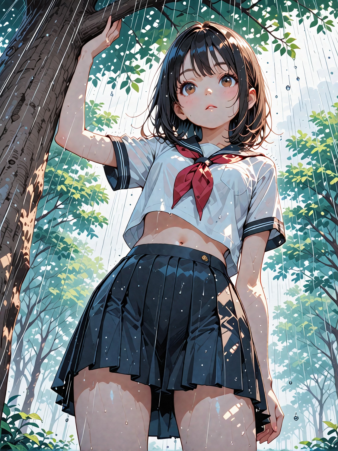雨宿り