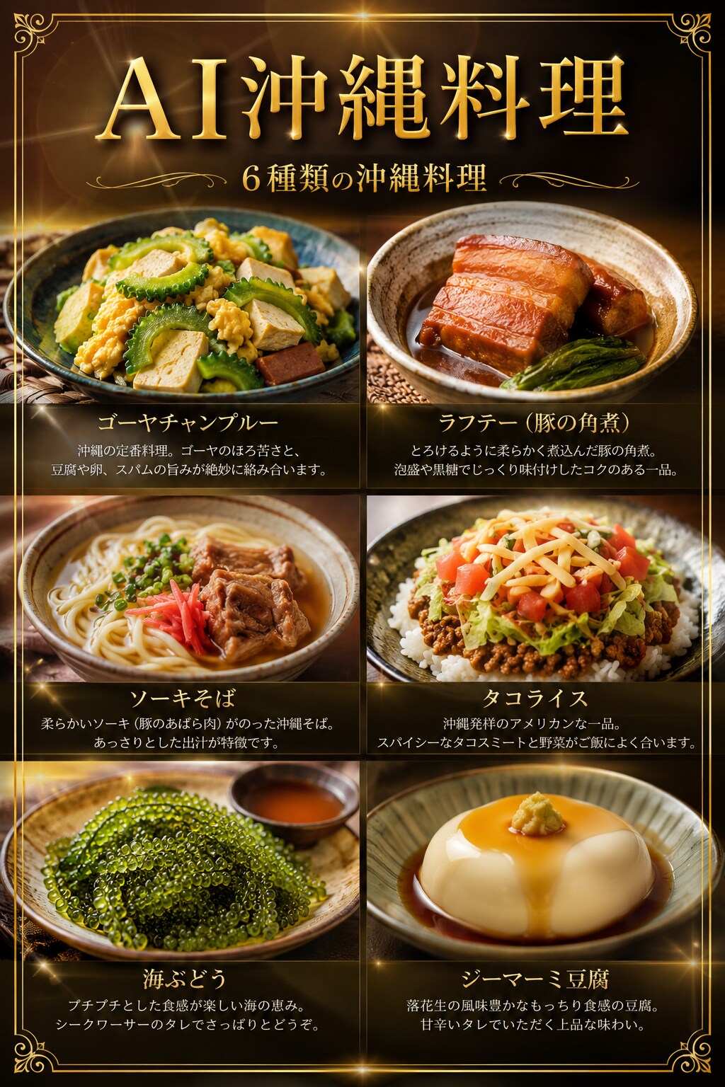 AI沖縄料理