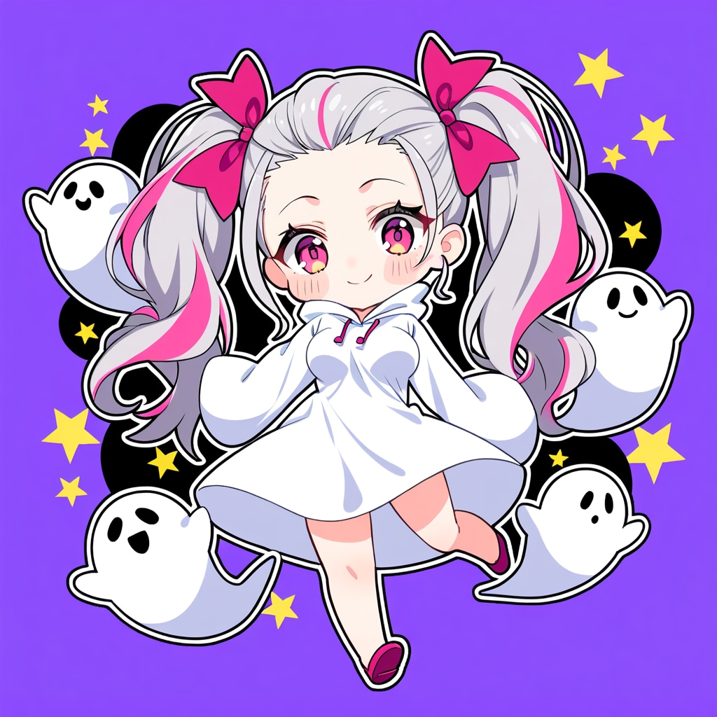 幽霊コス ちびキャラ