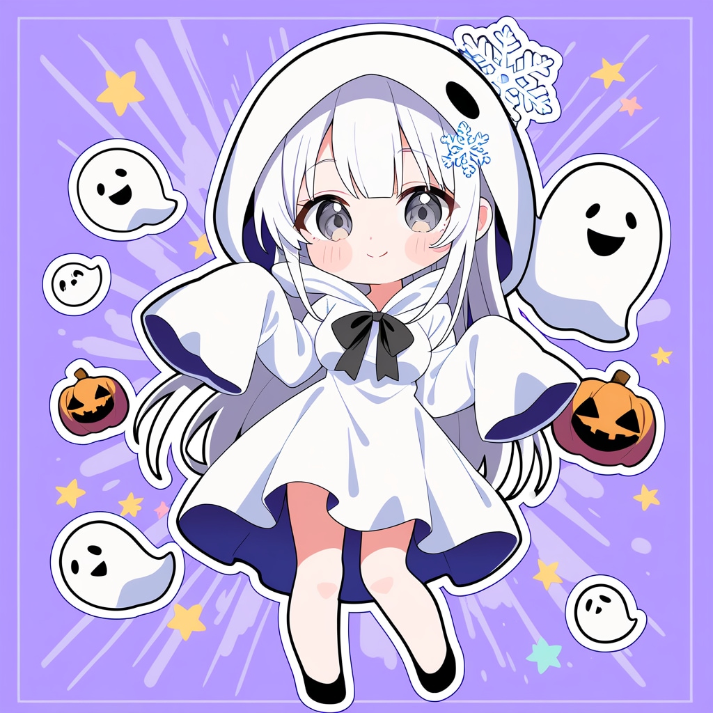 幽霊コス ちびキャラ