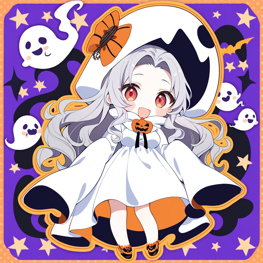 幽霊コス ちびキャラ