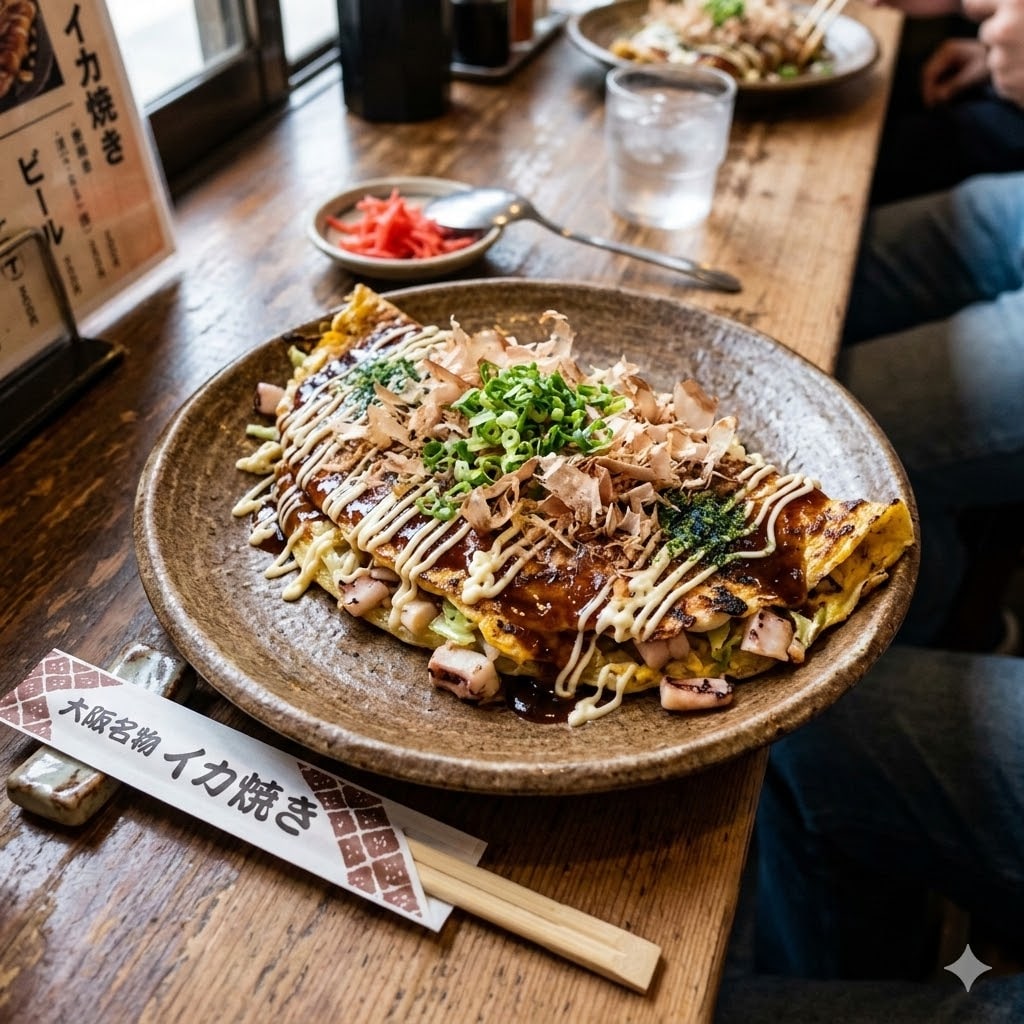 大阪名物のイカ焼き | の人気AIイラスト・グラビア