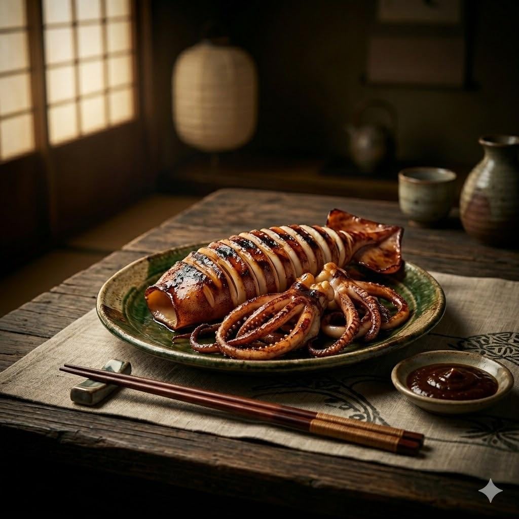 大阪名物のイカ焼き