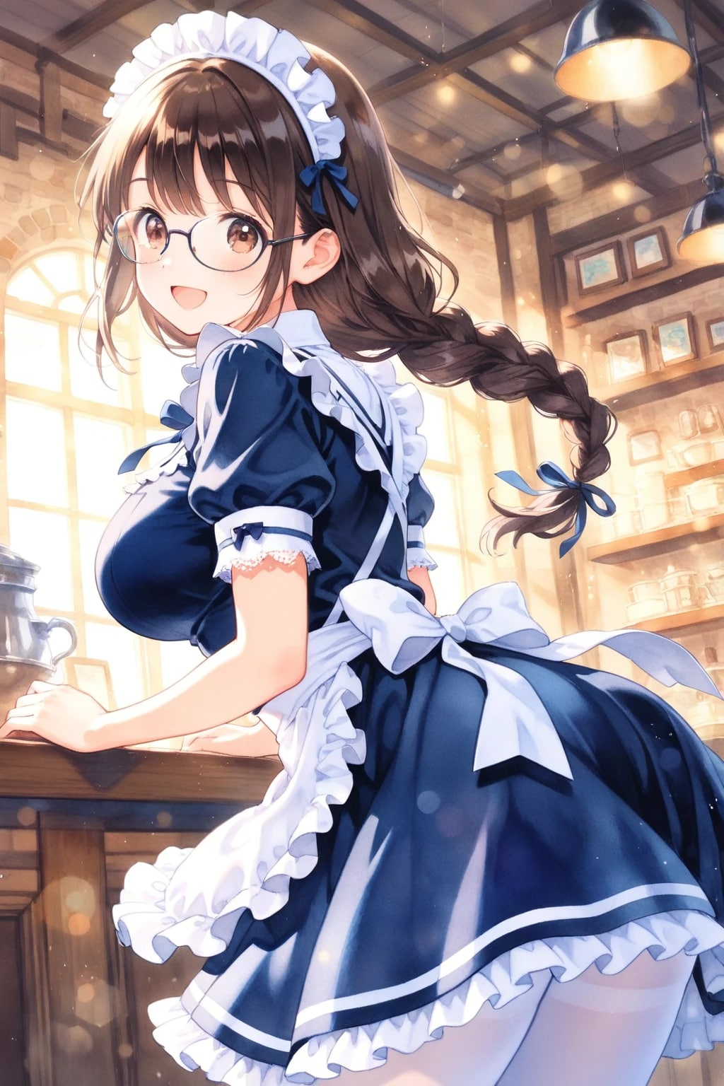 二人でお出迎え