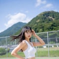 へそ出し女テニ 3枚目