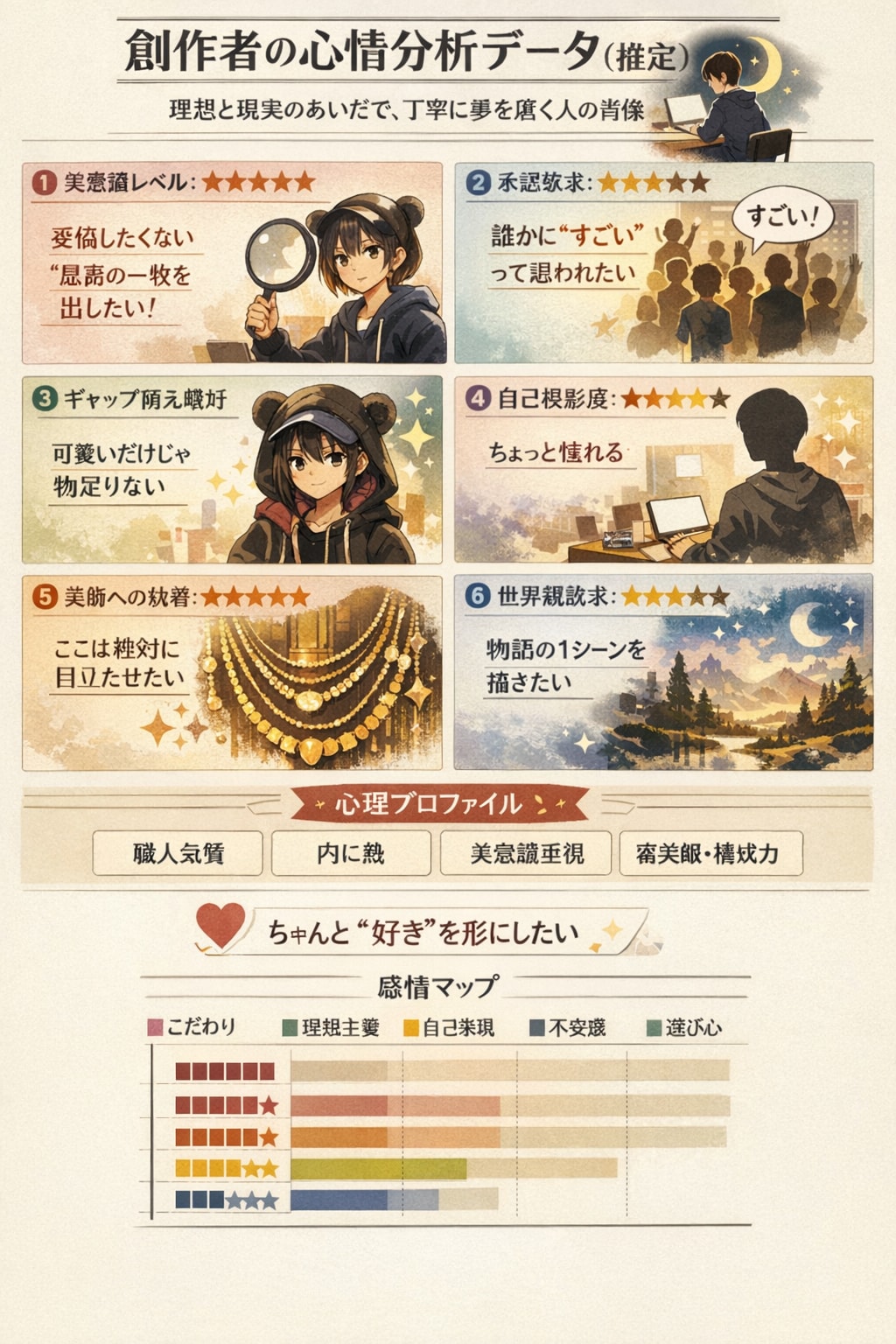 心情分析 | の人気AIイラスト・グラビア