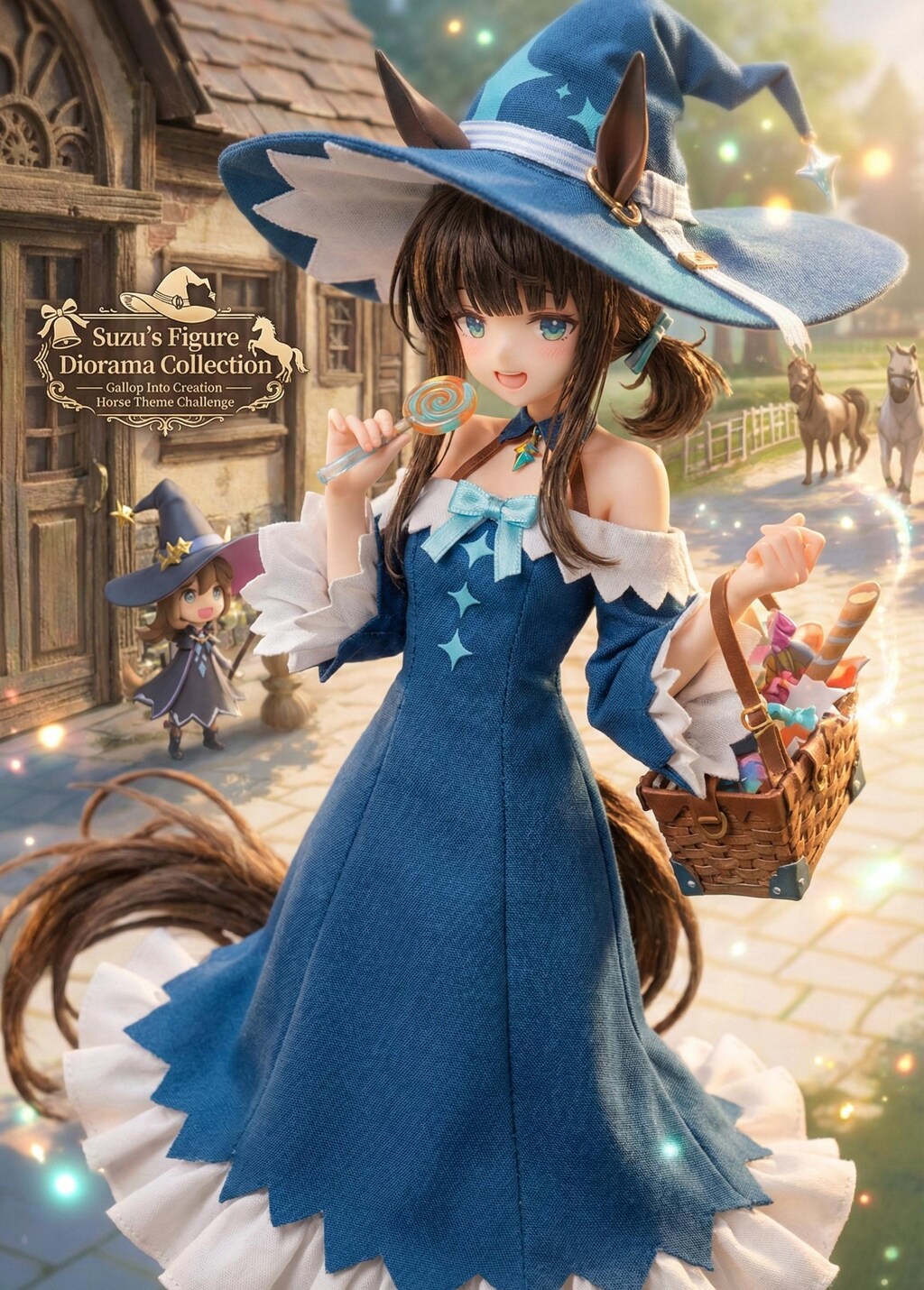 オズの魔法使いスピンオフ　クリスタル街の馬の魔女