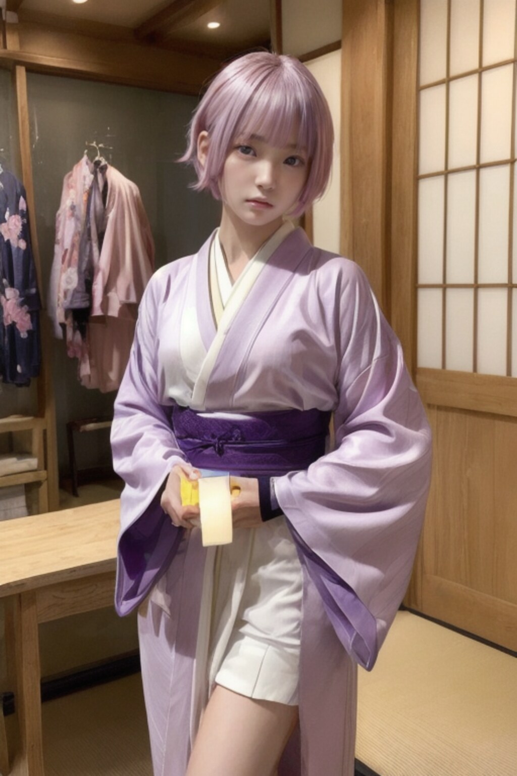 和服屋の看板娘