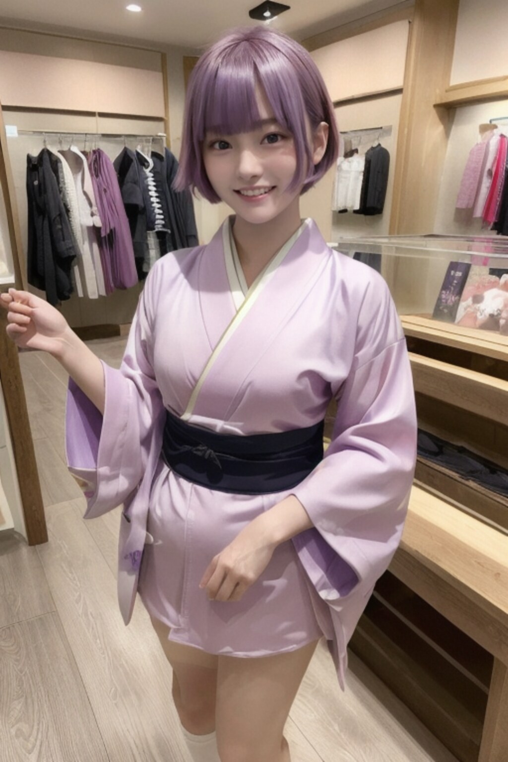 和服屋の看板娘