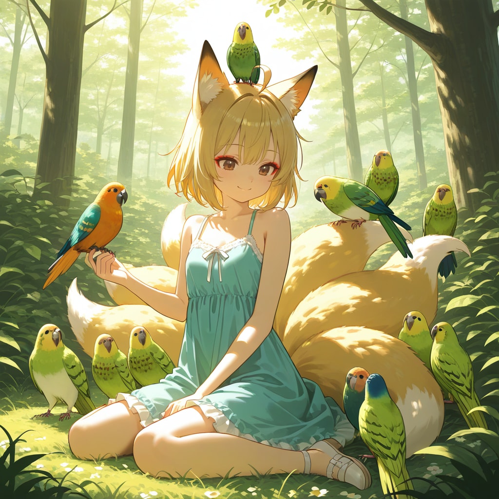 6/15　オウムとインコの日