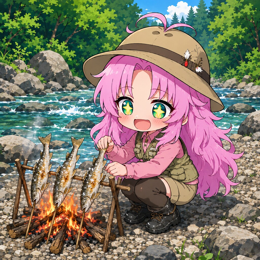 鮎の塩焼き
