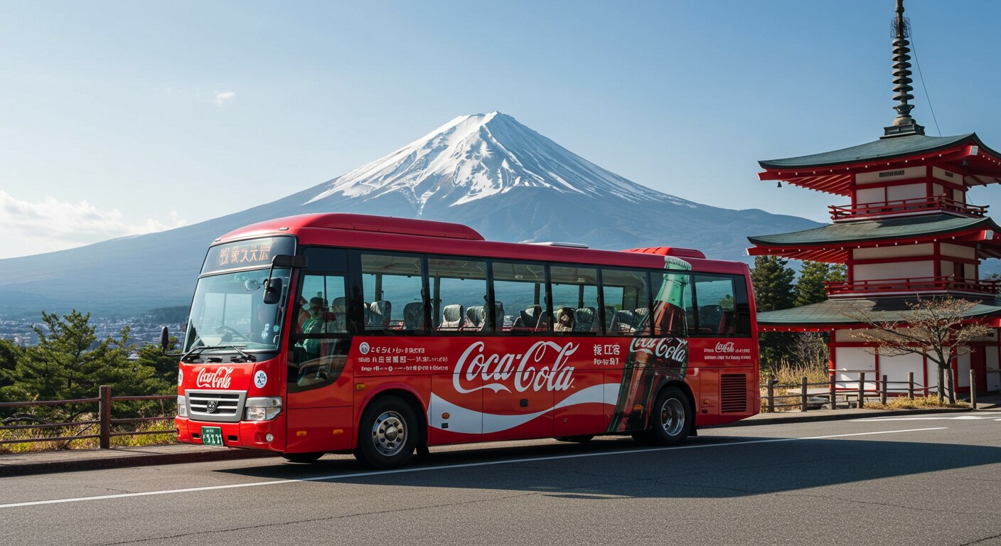 コカ・コーラ観光バス | の人気AIイラスト・グラビア