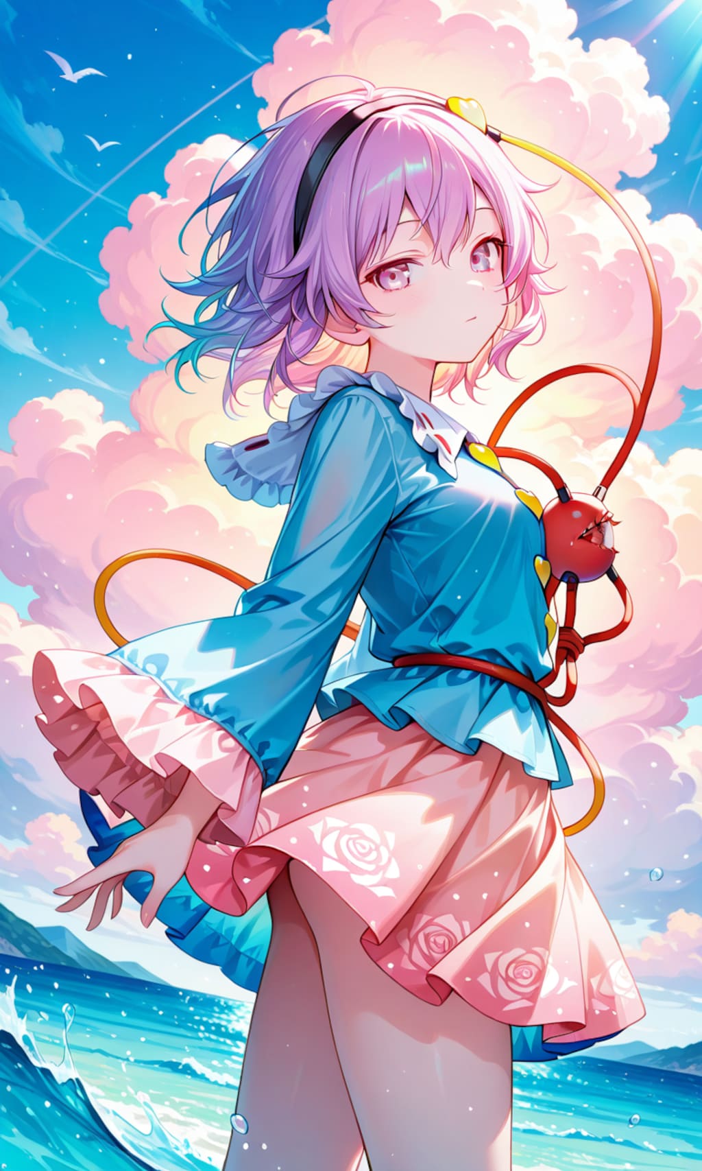 妹紅、天子、さとり、こいし