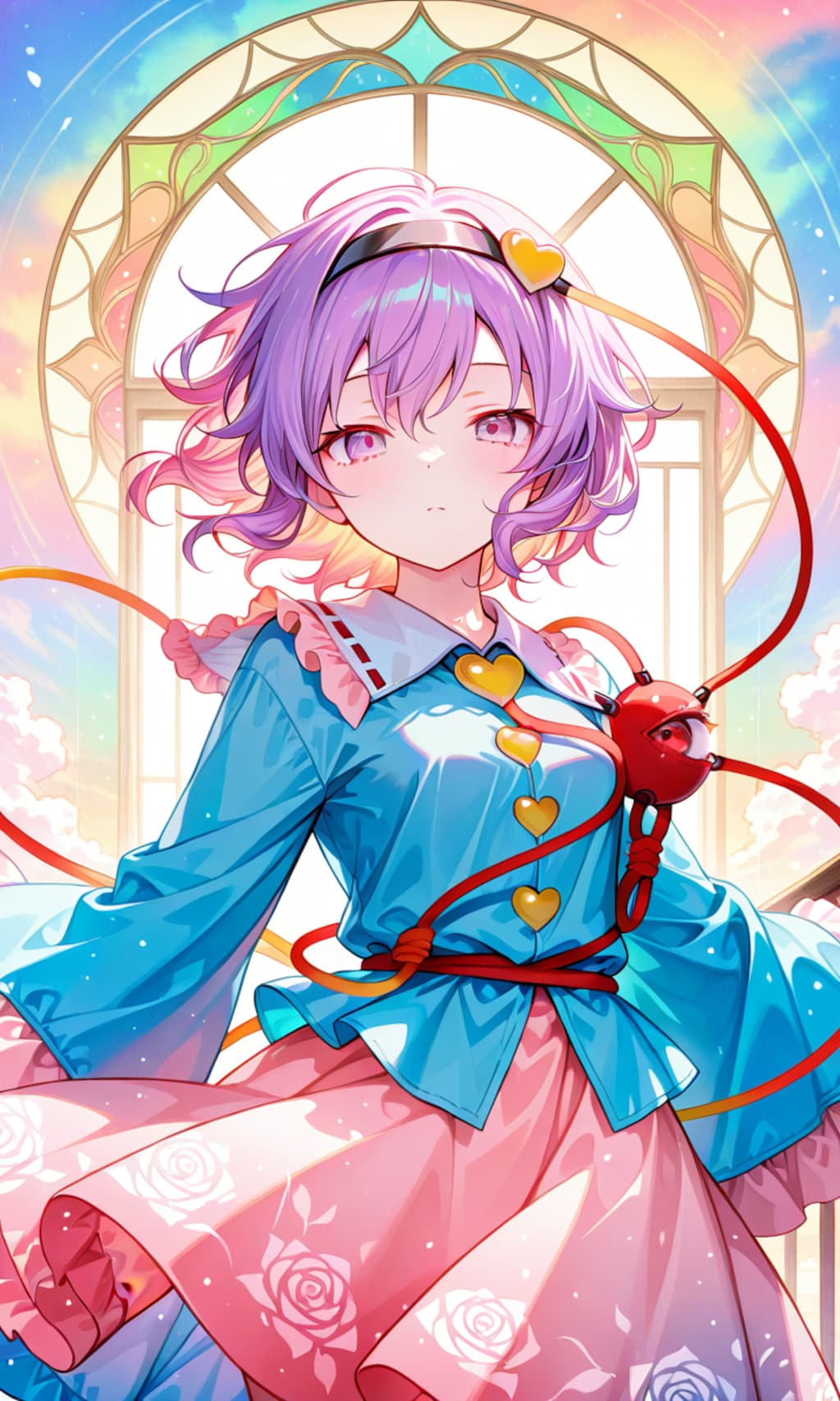 妹紅、天子、さとり、こいし