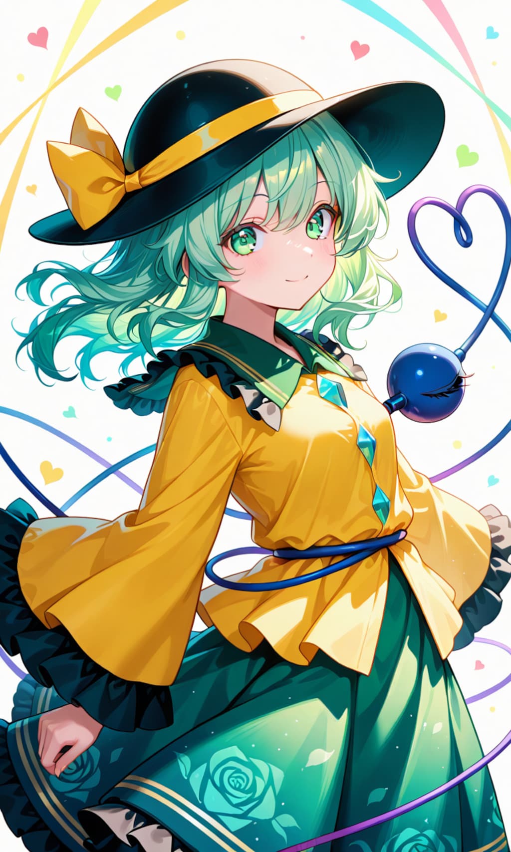 妹紅、天子、さとり、こいし