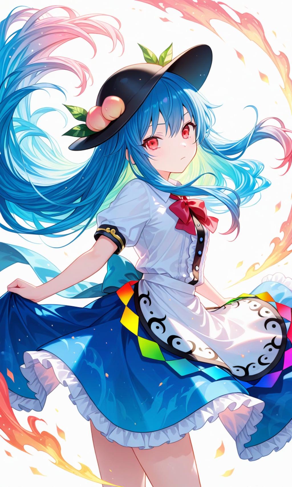 妹紅、天子、さとり、こいし