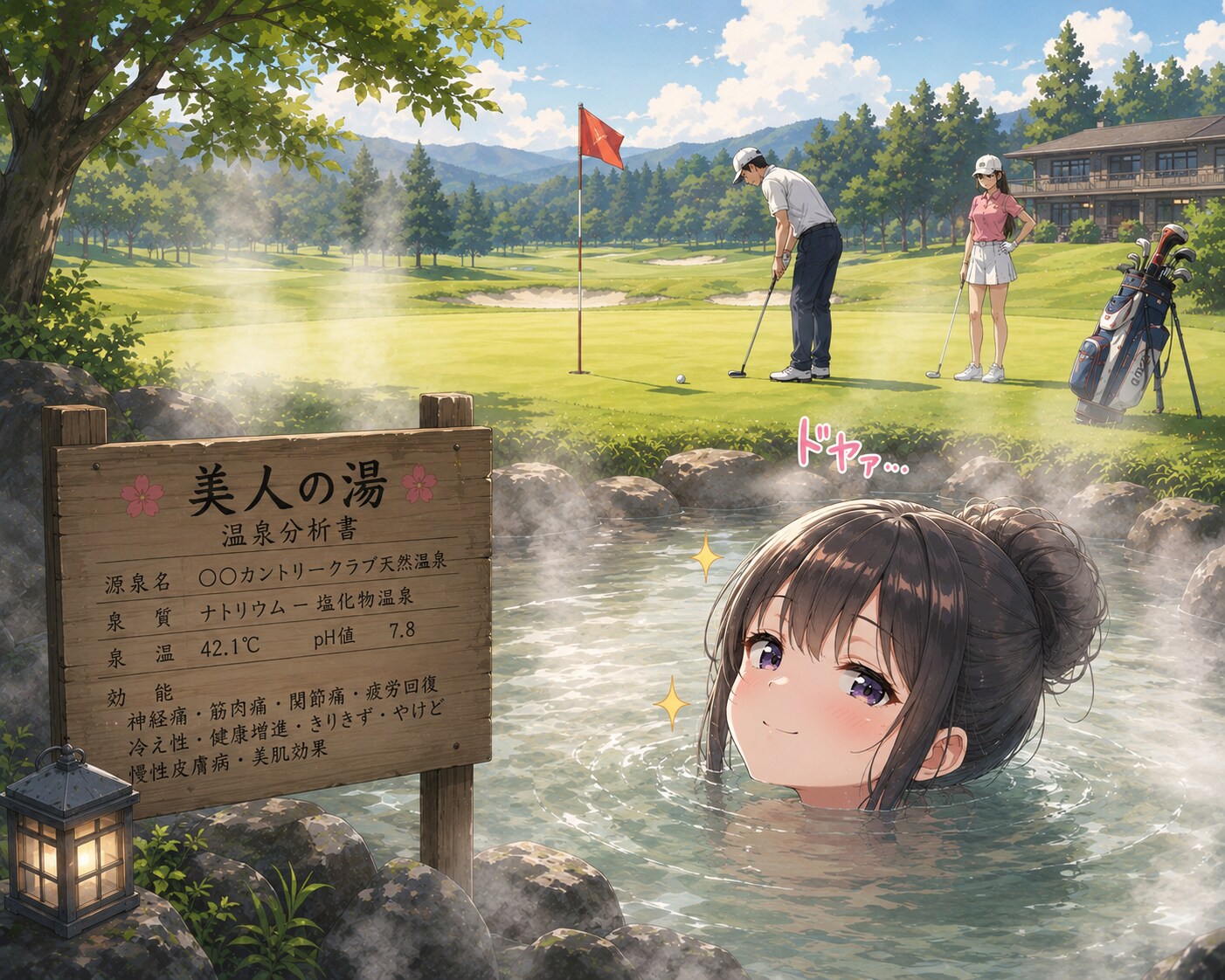 美人の湯とあらば参上！
