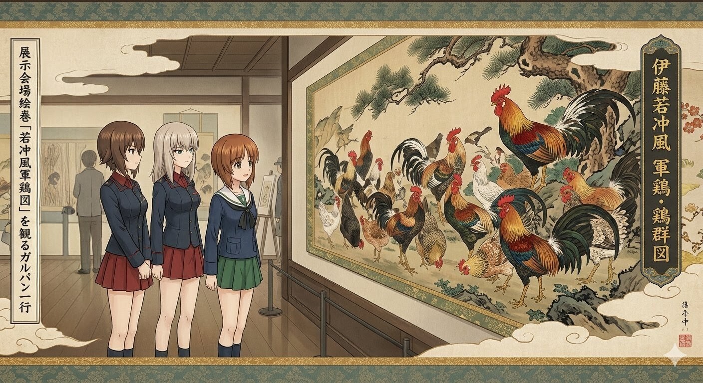 伊藤若冲展（312） | の人気AIイラスト・グラビア