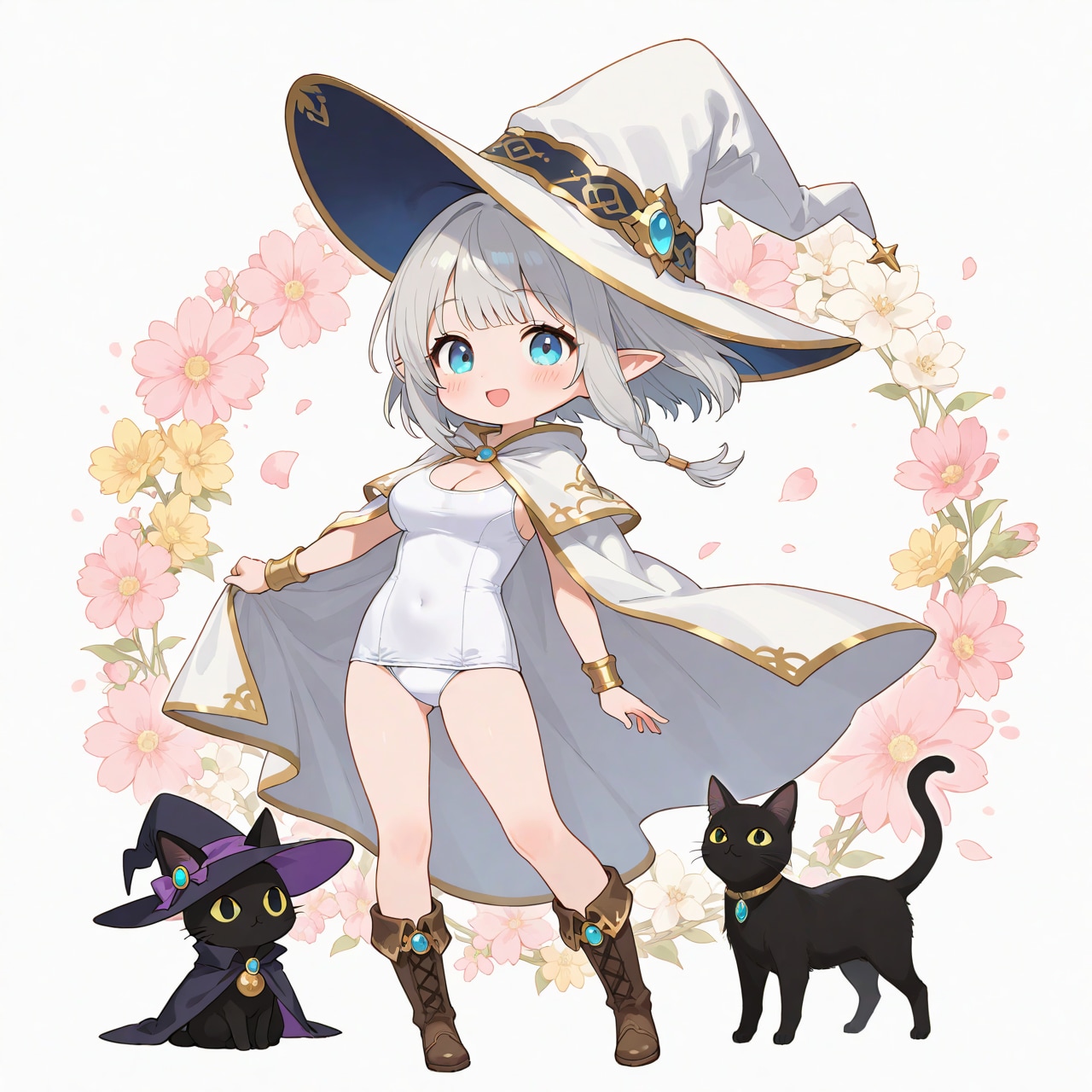 クロネさんと白スクまほうつかい