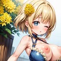 ランダム衣装でポロリ 2枚目