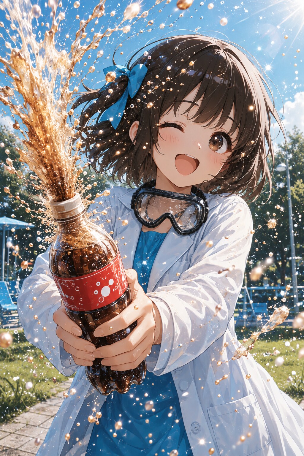 咲良、コーラ実験大失敗！？