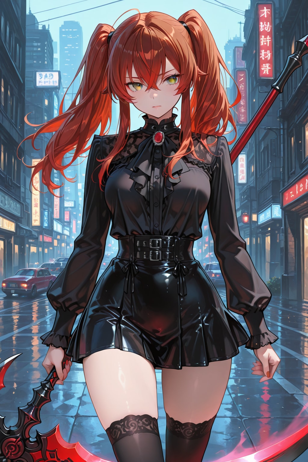 紅いツインテールの娘　前編