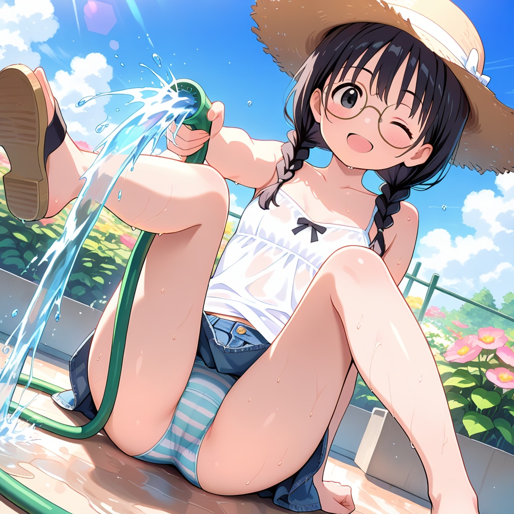 丸子・水まき