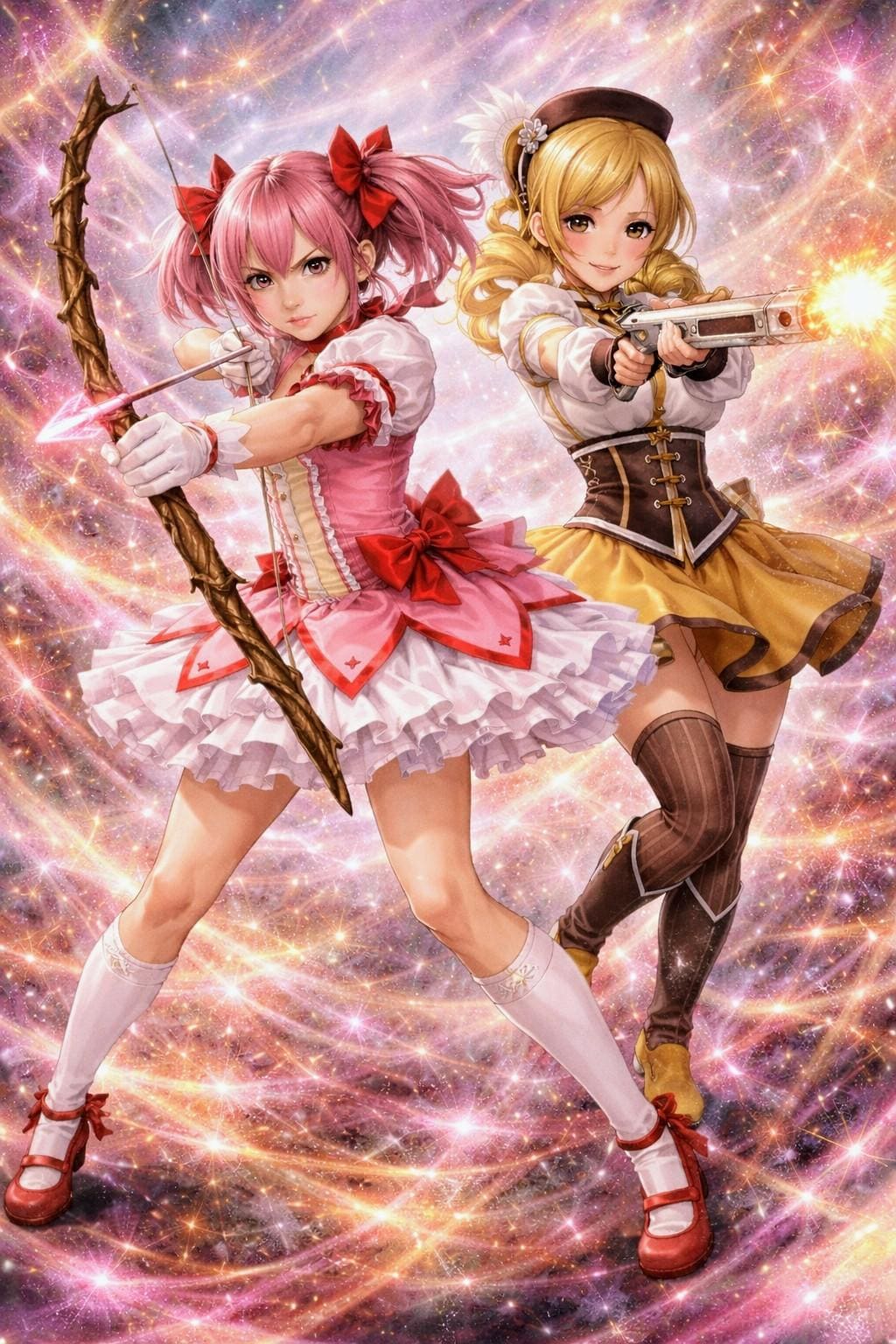 リアル鹿目まどか＆リアル巴マミ共闘❗