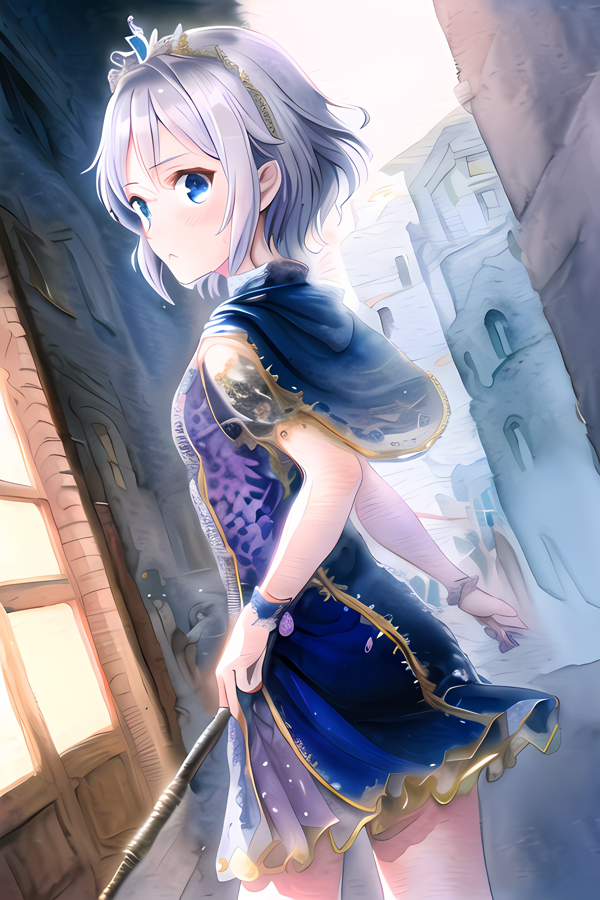 路地裏にて
