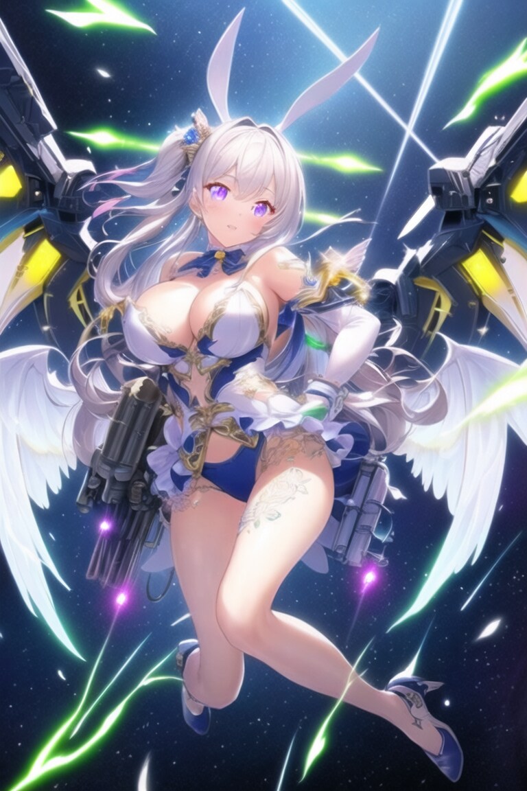 メカ少女　タイプ白兎