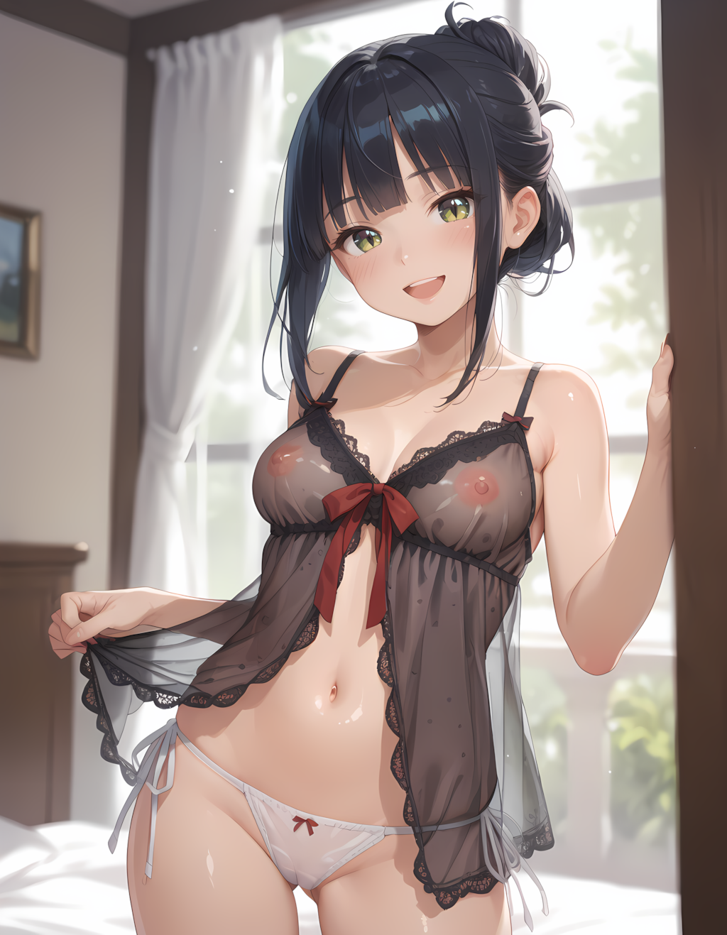 ネグリジェ若奥様