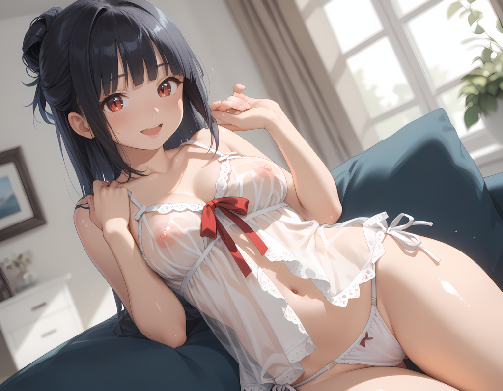 ネグリジェ若奥様