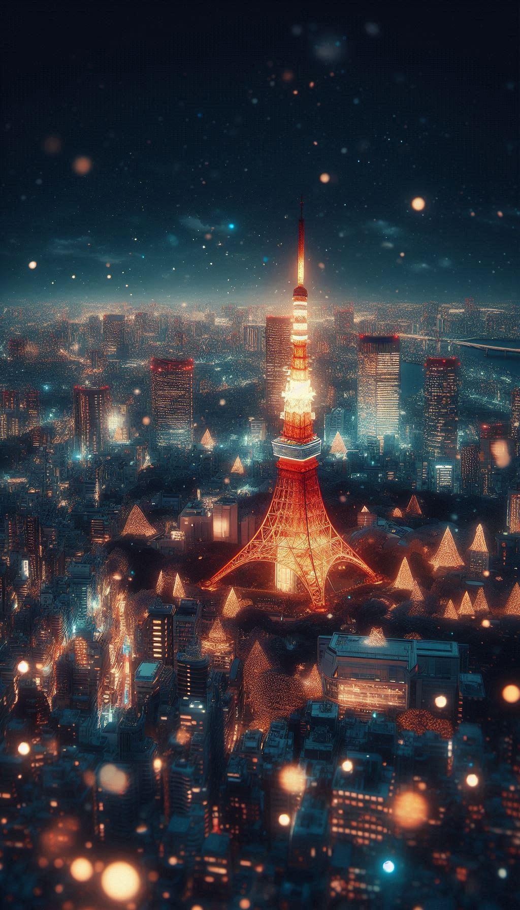 🗼東京タワーのイルミネーション🎄