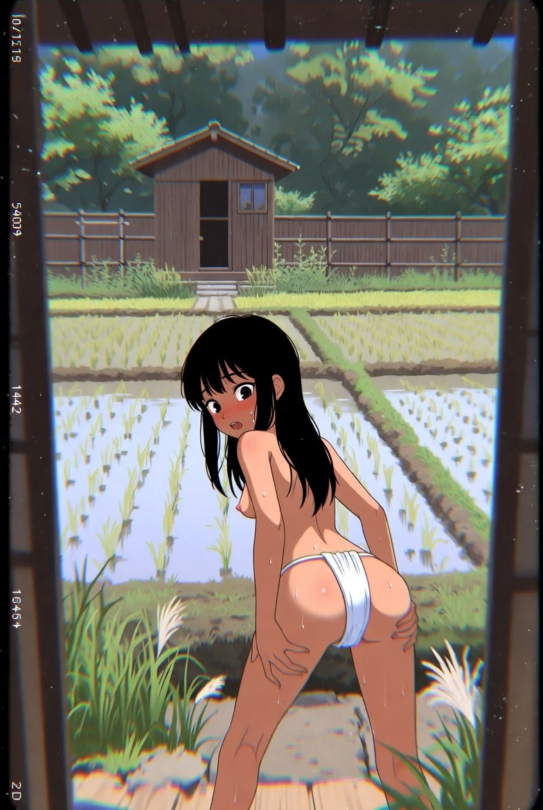 田舎の少女