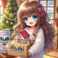 クリスマスプレゼントを喜ぶ小さな女の子 8枚目