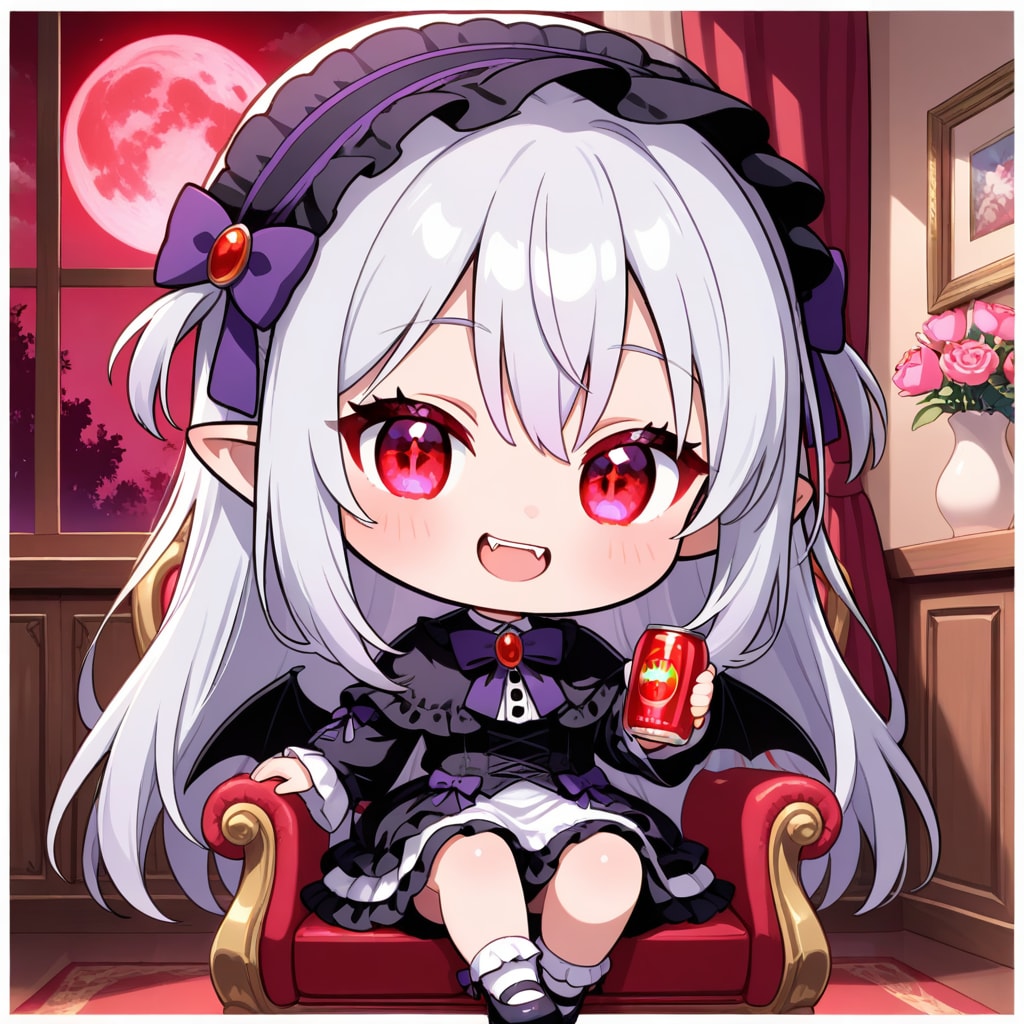 chibi vampire girl | の人気AIイラスト・グラビア
