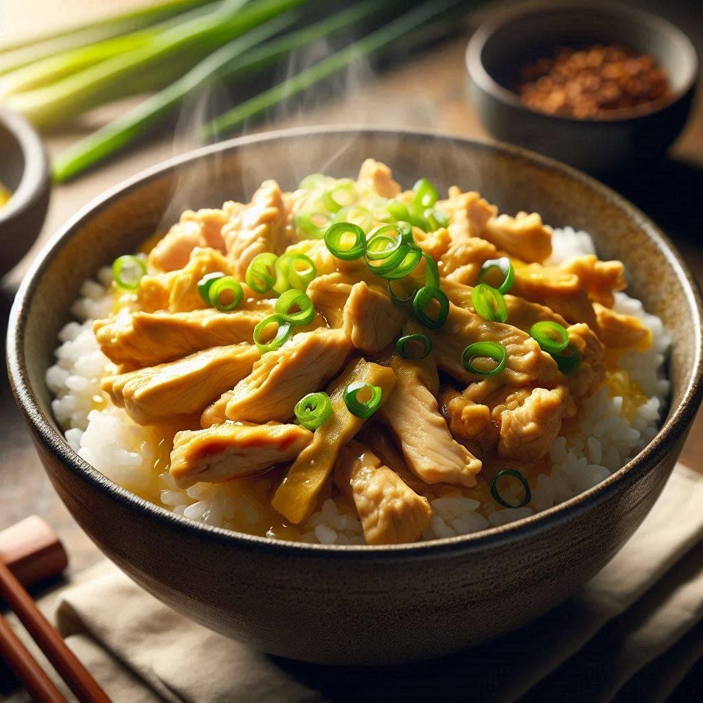 親子丼③