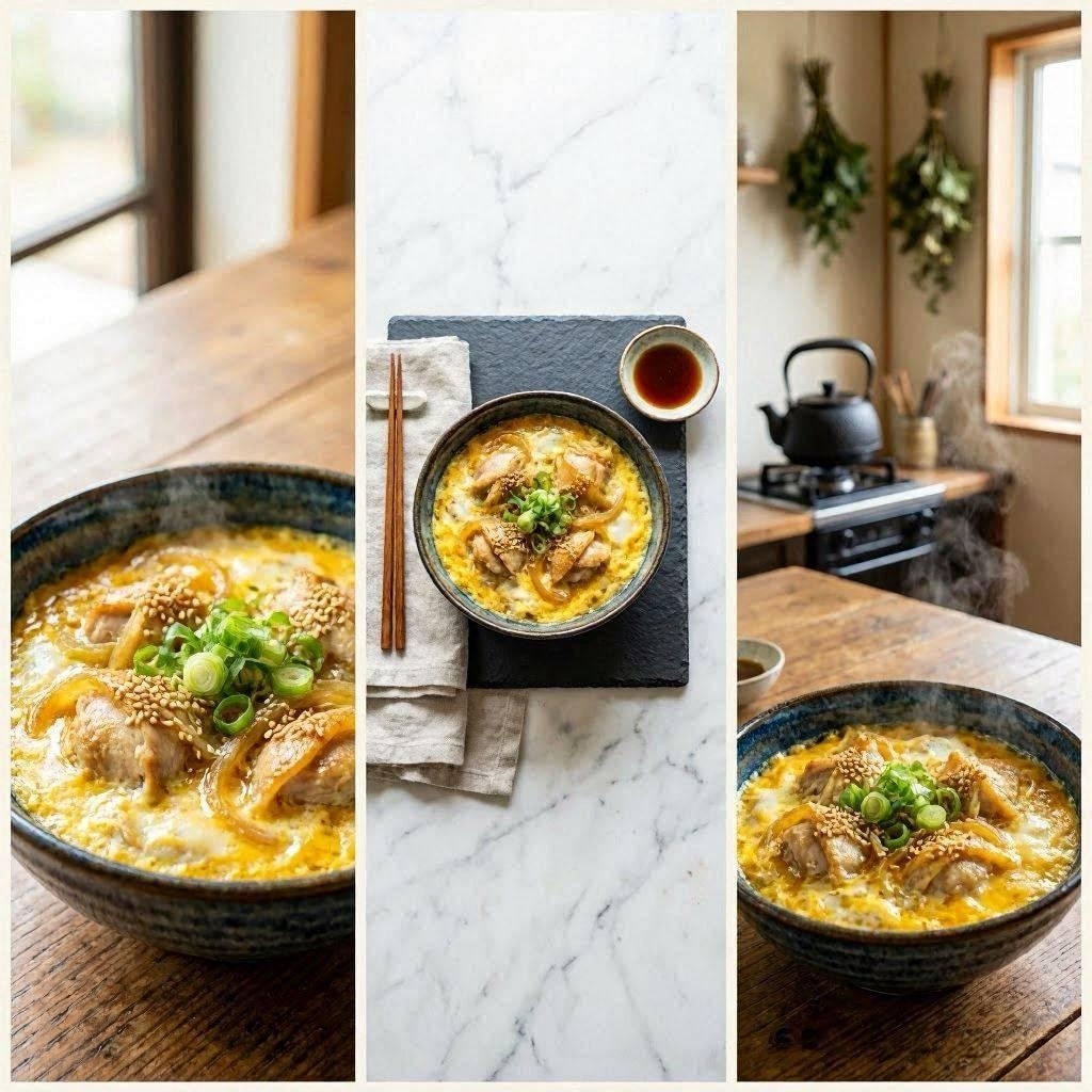 親子丼③