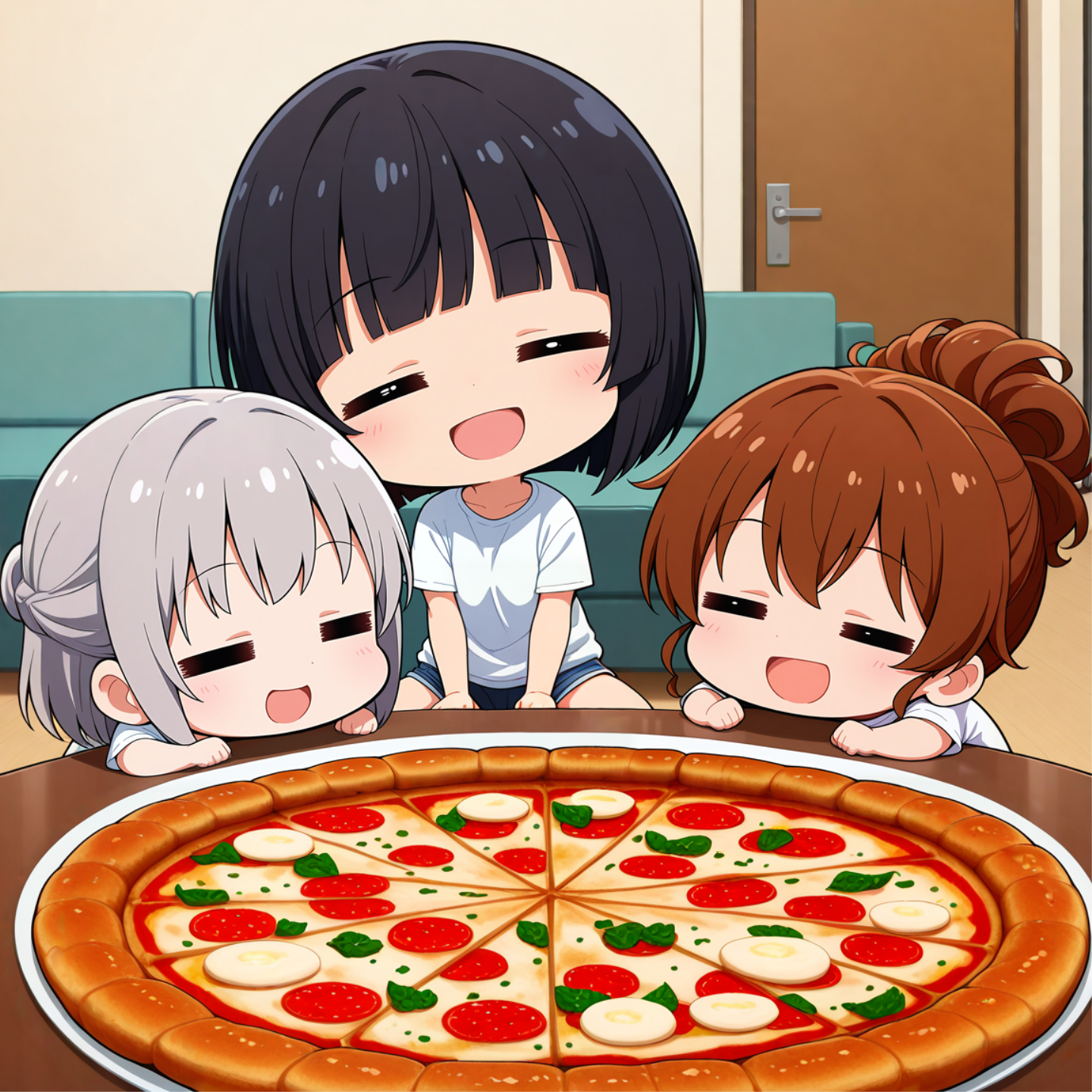 ピザパーティー | の人気AIイラスト・グラビア