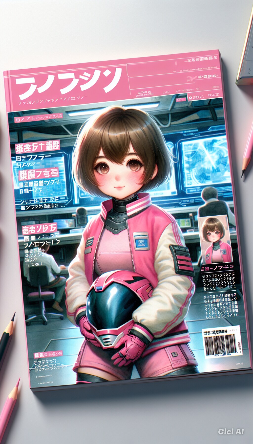 パワードスーツ戦隊のピンクの子の薄い本