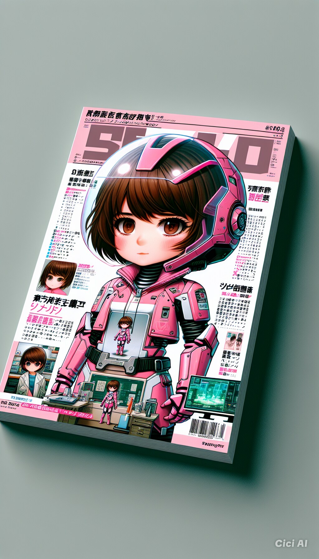 パワードスーツ戦隊のピンクの子の薄い本