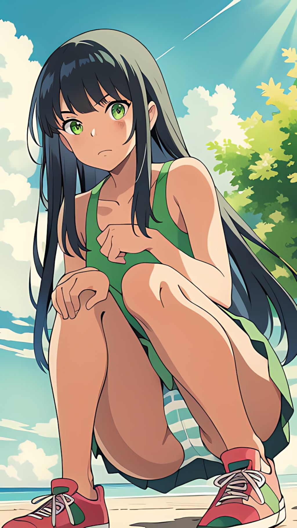 何で顔赤くなってるんですか?