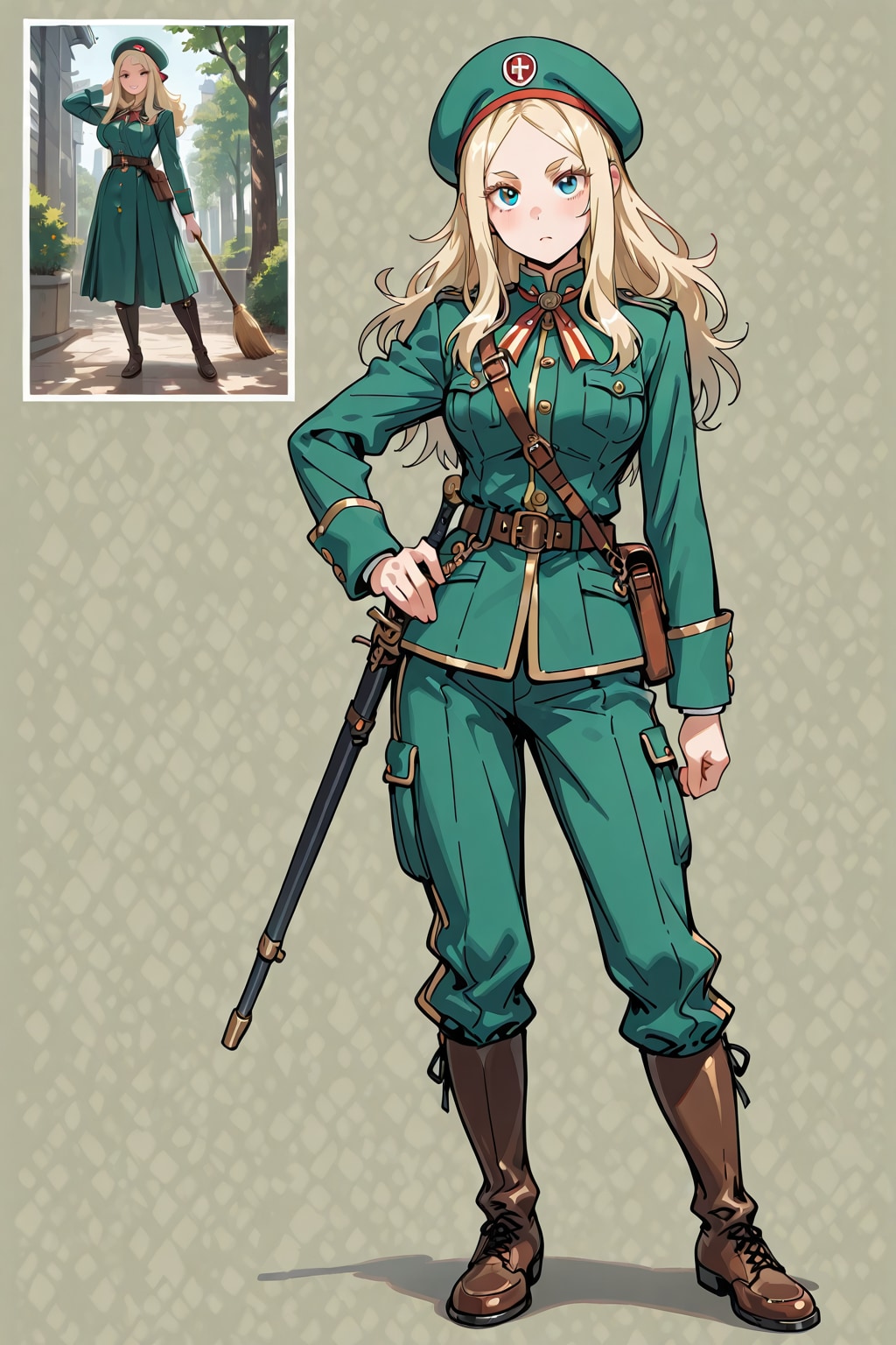 「シェリーナ・マクガン」の全身写真