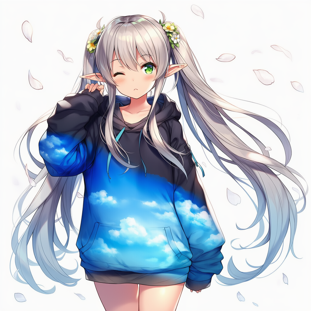 オーバーサイズのエルフさん